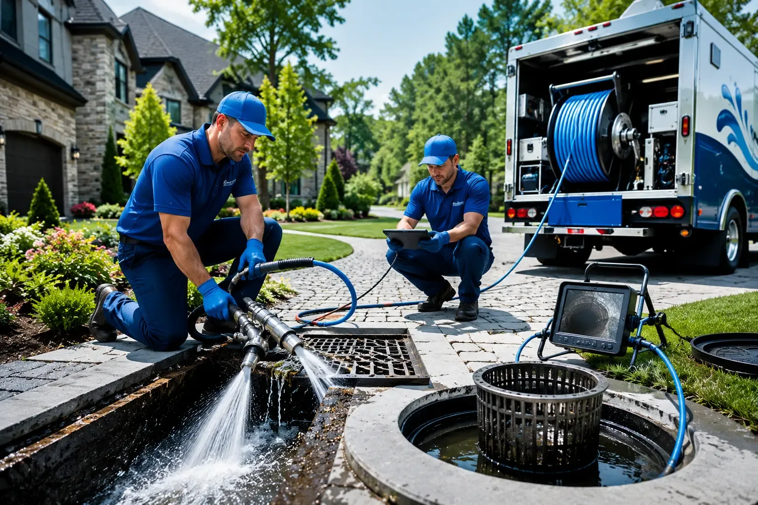 Local outdoor drain cleaning professionals in Hartman, AR