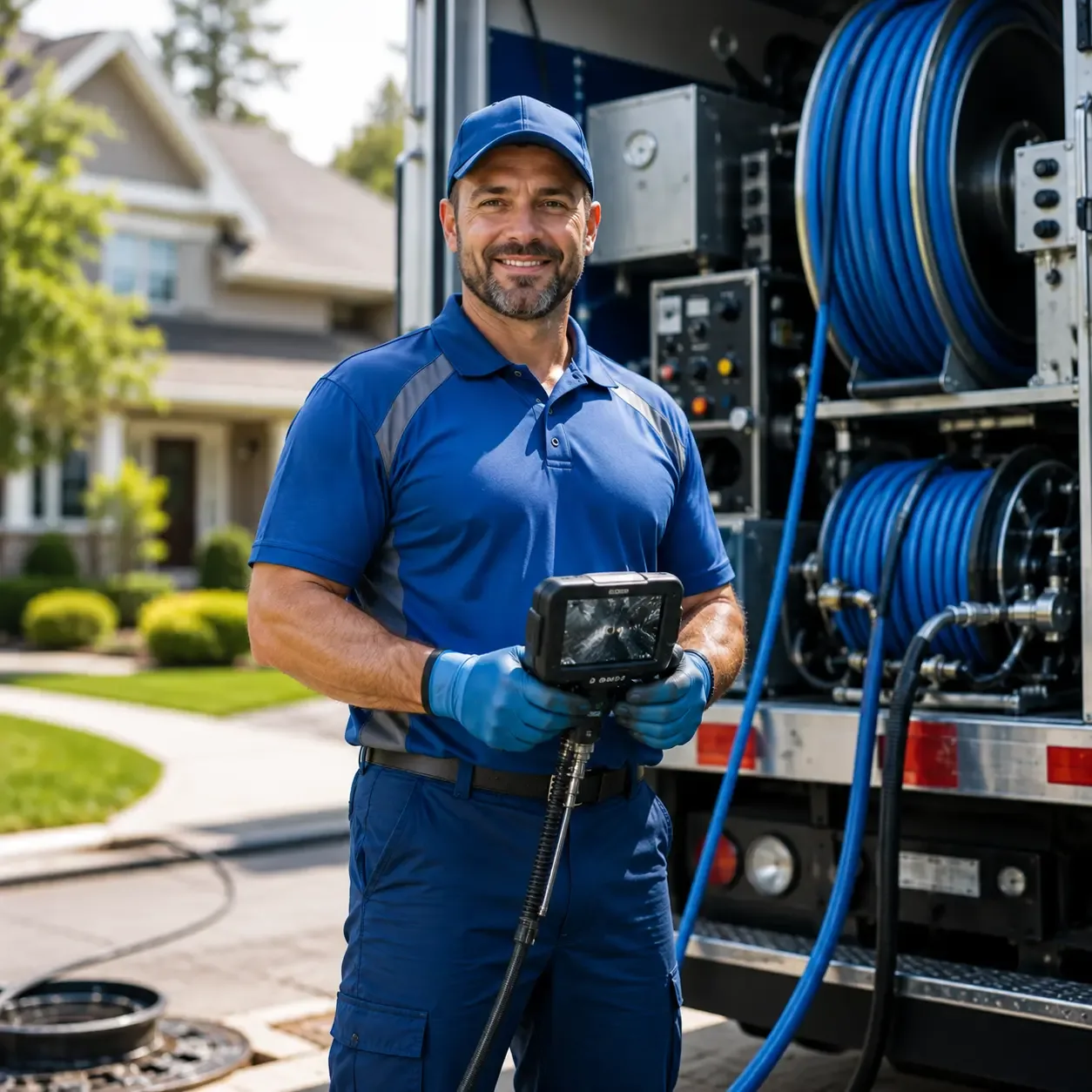 Local outdoor drain cleaning specialists in Hartman, AR